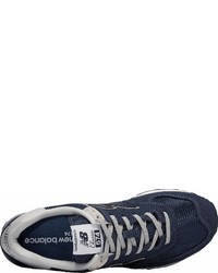 dunkelblaue niedrige Sneakers von New Balance