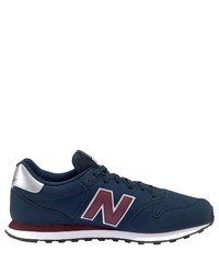 dunkelblaue niedrige Sneakers von New Balance