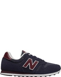 dunkelblaue niedrige Sneakers von New Balance