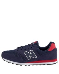 dunkelblaue niedrige Sneakers von New Balance