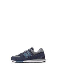 dunkelblaue niedrige Sneakers von New Balance