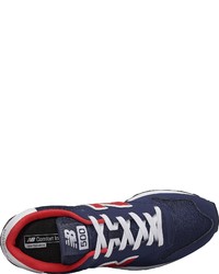 dunkelblaue niedrige Sneakers von New Balance