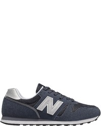 dunkelblaue niedrige Sneakers von New Balance