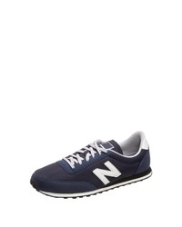 dunkelblaue niedrige Sneakers von New Balance