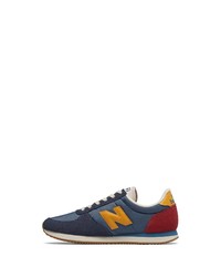 dunkelblaue niedrige Sneakers von New Balance