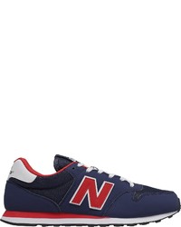 dunkelblaue niedrige Sneakers von New Balance