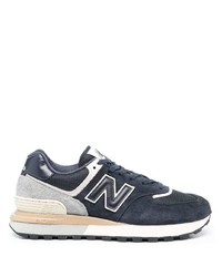 dunkelblaue niedrige Sneakers von New Balance