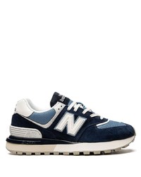 dunkelblaue niedrige Sneakers von New Balance