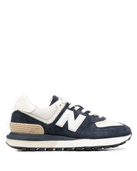 dunkelblaue niedrige Sneakers von New Balance