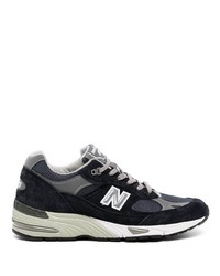 dunkelblaue niedrige Sneakers von New Balance