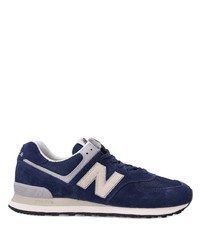 dunkelblaue niedrige Sneakers von New Balance