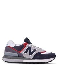 dunkelblaue niedrige Sneakers von New Balance