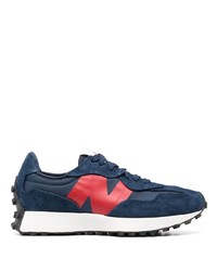 dunkelblaue niedrige Sneakers von New Balance