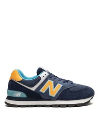 dunkelblaue niedrige Sneakers von New Balance