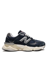 dunkelblaue niedrige Sneakers von New Balance