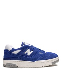 dunkelblaue niedrige Sneakers von New Balance