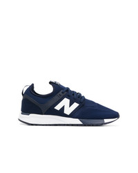 dunkelblaue niedrige Sneakers von New Balance