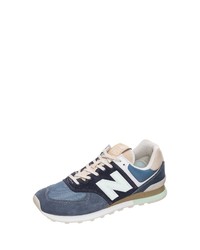 dunkelblaue niedrige Sneakers von New Balance