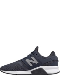 dunkelblaue niedrige Sneakers von New Balance