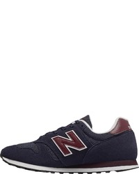 dunkelblaue niedrige Sneakers von New Balance