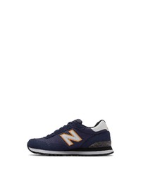 dunkelblaue niedrige Sneakers von New Balance