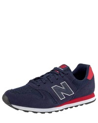 dunkelblaue niedrige Sneakers von New Balance