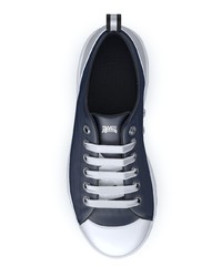 dunkelblaue niedrige Sneakers von Swear