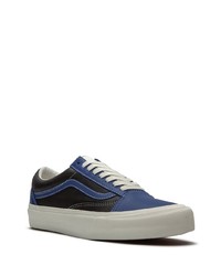 dunkelblaue niedrige Sneakers von Vans