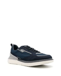 dunkelblaue niedrige Sneakers von Hugo