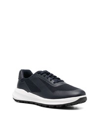 dunkelblaue niedrige Sneakers von Geox