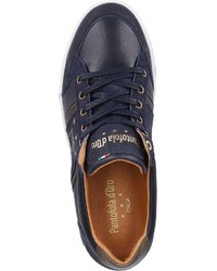 dunkelblaue niedrige Sneakers von Pantofola D'oro