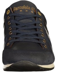 dunkelblaue niedrige Sneakers von Pantofola D'oro