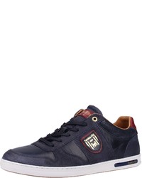 dunkelblaue niedrige Sneakers von Pantofola D'oro
