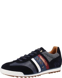 dunkelblaue niedrige Sneakers von Pantofola D'oro