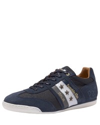 dunkelblaue niedrige Sneakers von Pantofola D'oro