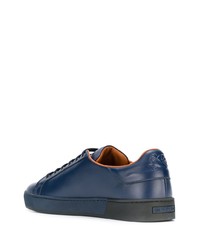 dunkelblaue niedrige Sneakers von Etro