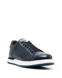 dunkelblaue niedrige Sneakers von Casadei