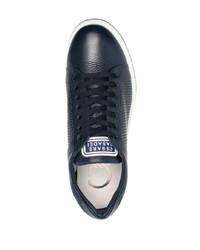 dunkelblaue niedrige Sneakers von Casadei