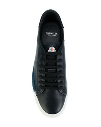 dunkelblaue niedrige Sneakers von Moncler