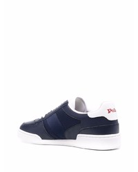 dunkelblaue niedrige Sneakers von Polo Ralph Lauren