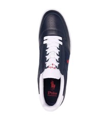 dunkelblaue niedrige Sneakers von Polo Ralph Lauren