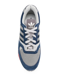 dunkelblaue niedrige Sneakers von adidas