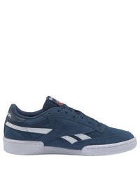 dunkelblaue niedrige Sneakers von Reebok Classic