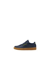 dunkelblaue niedrige Sneakers von Reebok Classic