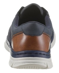 dunkelblaue niedrige Sneakers von Rieker