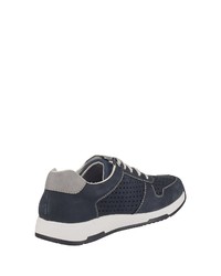 dunkelblaue niedrige Sneakers von Rieker