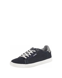 dunkelblaue niedrige Sneakers von s.Oliver