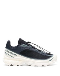 dunkelblaue niedrige Sneakers von Salomon S/Lab