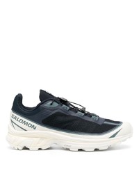 dunkelblaue niedrige Sneakers von Salomon S/Lab