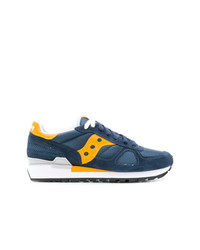 dunkelblaue niedrige Sneakers von Saucony